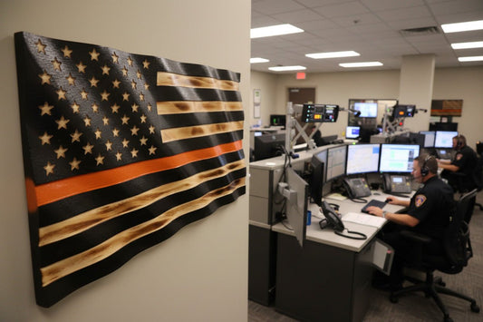 Honors Flag Dispatch Orange Line